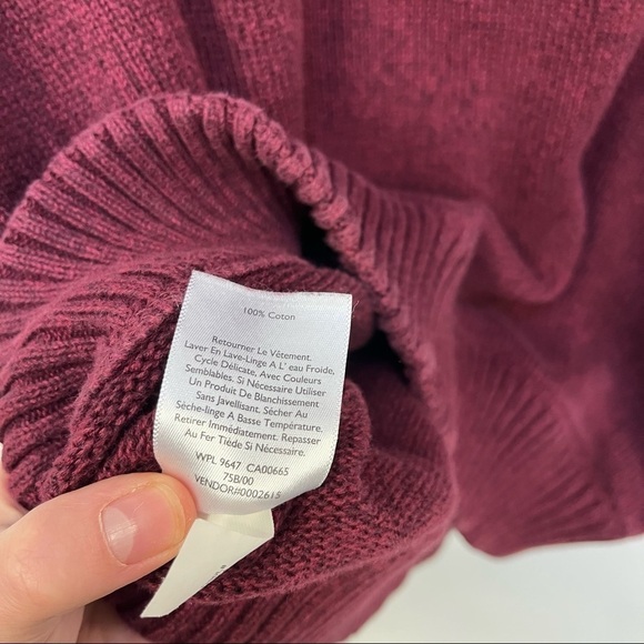 Eddie Bauer Heavy Cotton Half-Zip Sweater - Picture 6 of 8